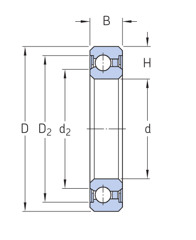 KDN.JG220CP0 Thin Section Bearing KDN.JG220CP0 Thin Section Bearing